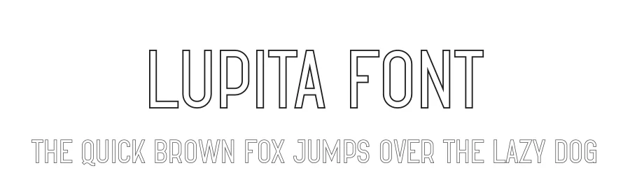 Lupita Font by vpcreativeshop — Display Font