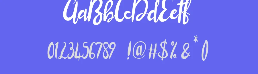 Lustinmal Script Font by Font Art — Script Handwritten Font — thumbnail 3