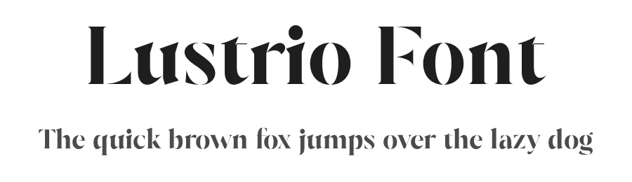 Lustrio Font by Plotomad — Decorative Font