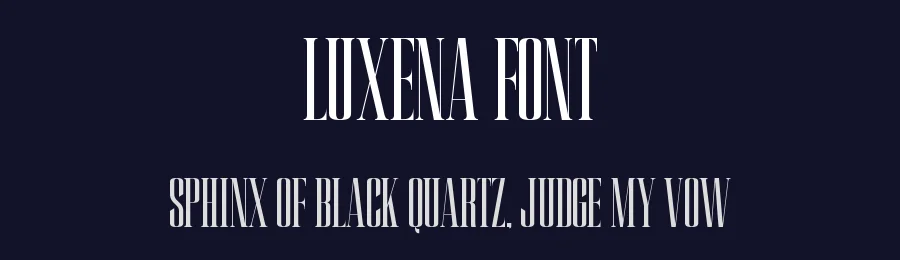 Luxena Font by Funtype — Serif Font — thumbnail 2