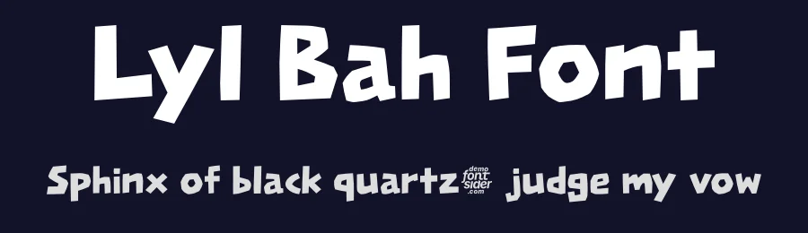 Lyl Bah Font by fontsider — Display Font — thumbnail 2