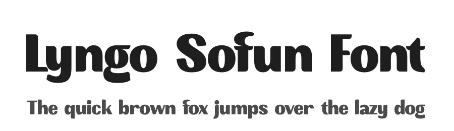 Lyngo Sofun Font by timelesstype.co — Display Font