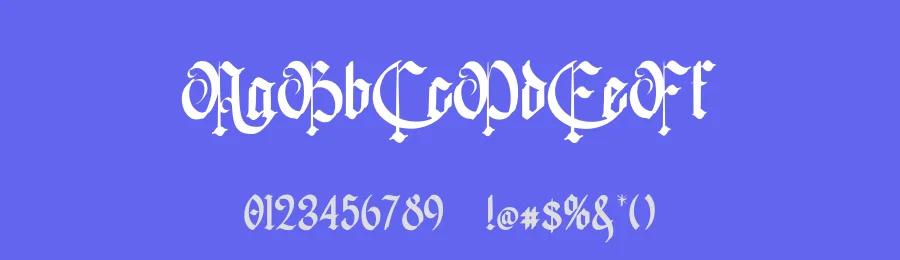 Lyveros – Blackletter Font by rvandtype — Blackletter Font — thumbnail 3