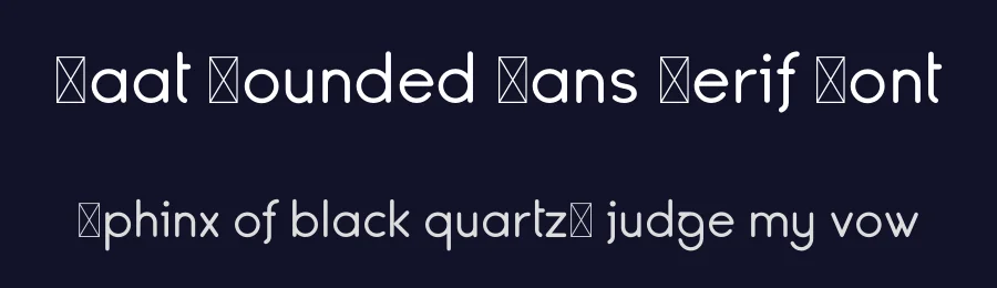 Maat Rounded Sans Serif Font by Maat Studio — Sans Serif Font — thumbnail 2