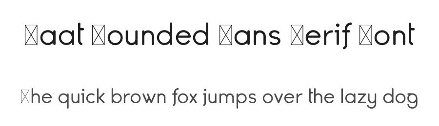 Maat Rounded Sans Serif Font by Maat Studio — Sans Serif Font