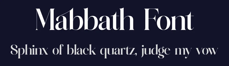 Mabbath Font by Artnivora Studio — Serif Font — thumbnail 2