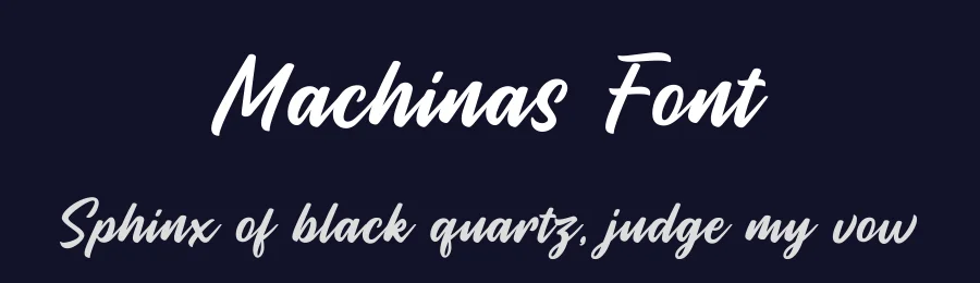 Machinas Font by gianstudio12 — Script Handwritten Font — thumbnail 2