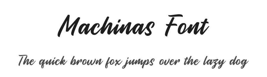 Machinas Font by gianstudio12 β Script Handwritten Font