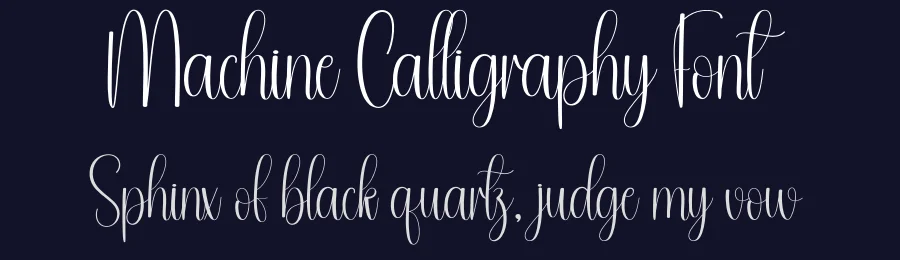 Machine Calligraphy Font by andikastudio — Script Handwritten Font — thumbnail 2