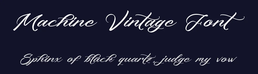 Machine Vintage Font by letterenastudios — Script Handwritten Font — thumbnail 2