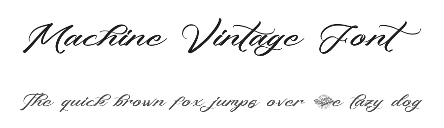 Machine Vintage Font by letterenastudios — Script Handwritten Font