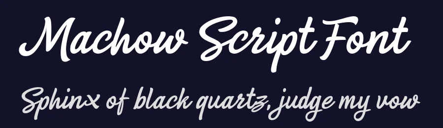 Machow Script Font by Ketapel — Script Handwritten Font — thumbnail 2