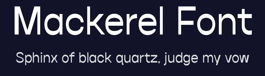 Mackerel Font by That That Creative — Sans Serif Font — thumbnail 2