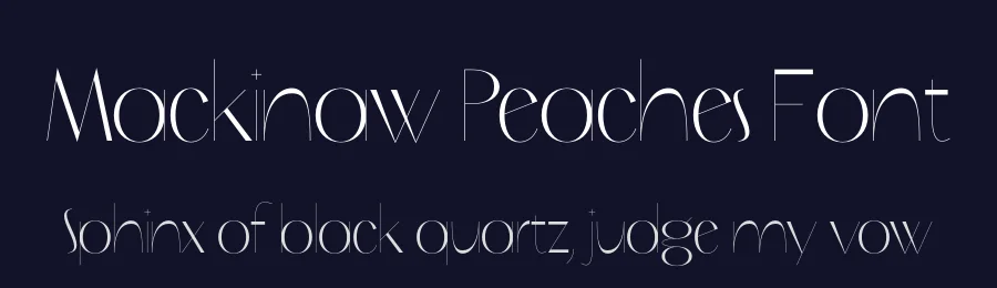 Mackinaw Peaches Font by Suolahti Type — Sans Serif Font — thumbnail 2