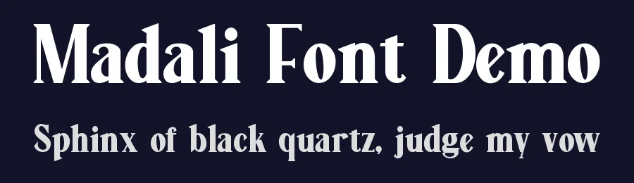 Madali Font Demo by 24Design Studios — Serif Font — thumbnail 2