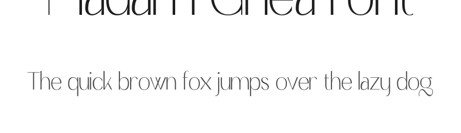Madam Ghea Font by ibracreative — Sans Serif Font
