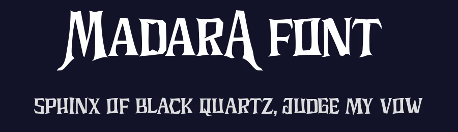Madara Font by Madatype Studio — Display Font — thumbnail 2