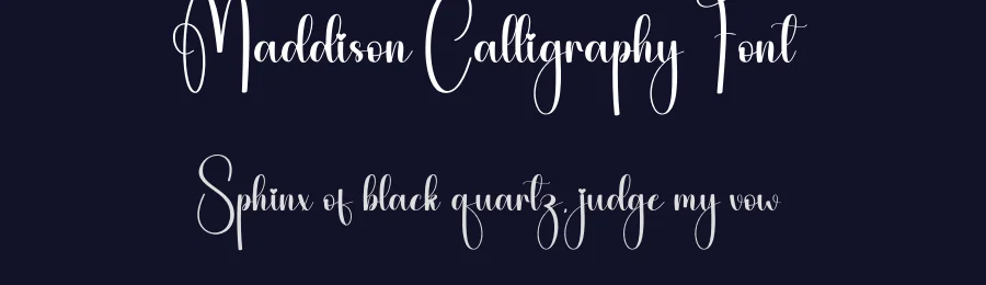 Maddison Calligraphy Font by andikastudio — Script Handwritten Font — thumbnail 2