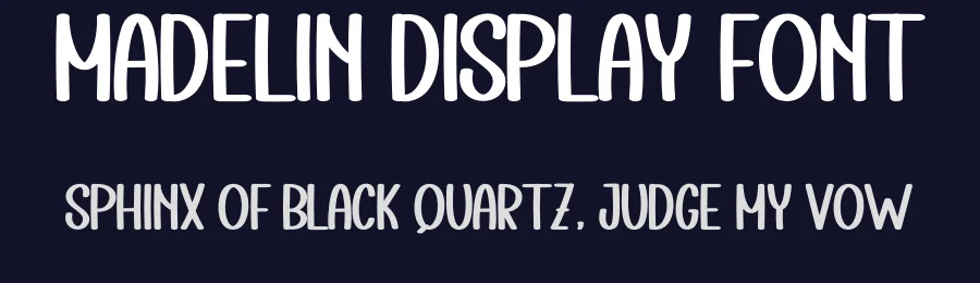 Madelin Display Font by inermediaSTUDIO — Display Font — thumbnail 2