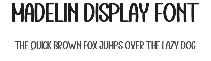 Madelin Display Font by inermediaSTUDIO — Display Font