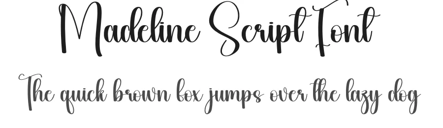 Madeline Script Font by andikastudio — Script Handwritten Font