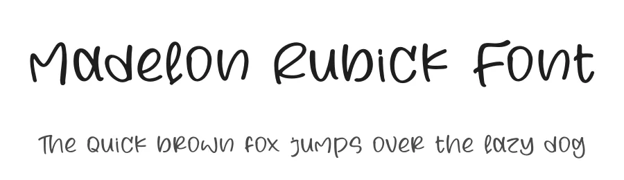 Madelon Rubick Font by letterfabric — Script Handwritten Font