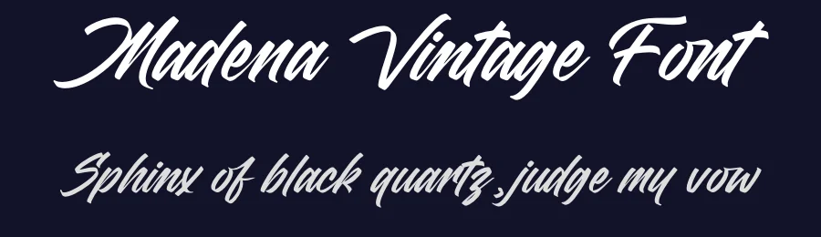 Madena Vintage Font by letterenastudios — Script Handwritten Font — thumbnail 2