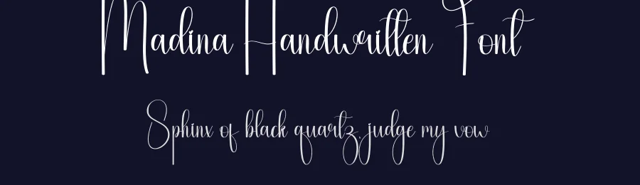 Madina Handwritten Font by andikastudio — Script Handwritten Font — thumbnail 2