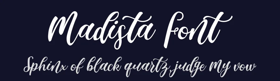 Madista Font by Zeenesia Std — Script Handwritten Font — thumbnail 2
