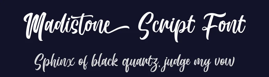 Madistone Script Font by Madatype Studio — Script Handwritten Font — thumbnail 2