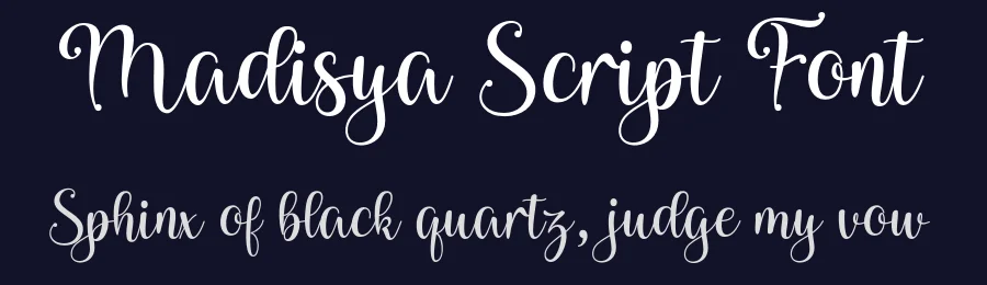 Madisya Script Font by Black Studio — Script Handwritten Font — thumbnail 2