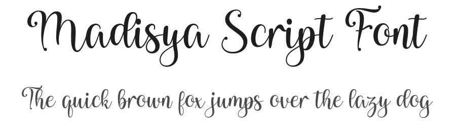 Madisya Script Font by Black Studio — Script Handwritten Font
