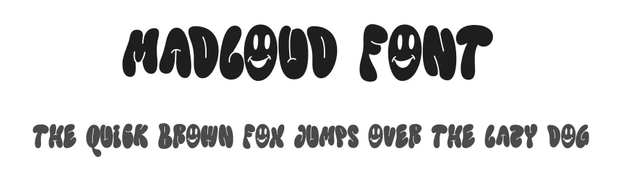 Madloud Font by Teenage Foundry — Display Font
