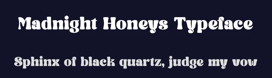 Madnight Honeys Typeface by timelesstype.co — Decorative Font — thumbnail 2