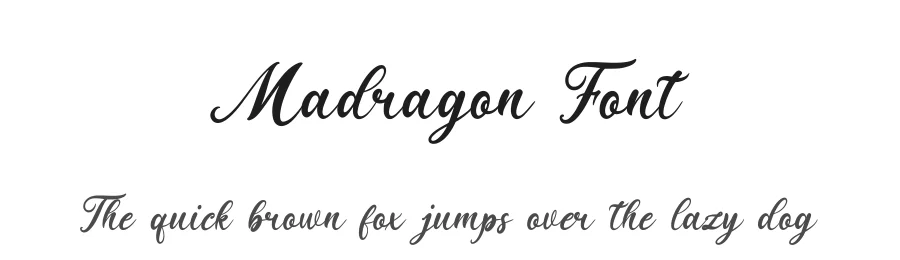 Madragon Font by Basnistudio — Script Handwritten Font