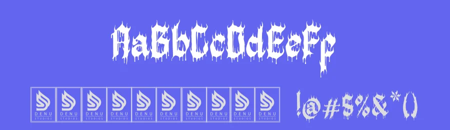 Madrock | Display Blackletter Font by Denustudios — Blackletter Font — thumbnail 3