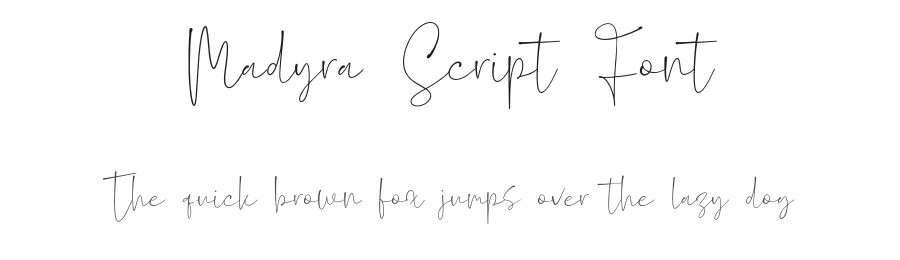 Madyra Script Font by Forberas Foundry — Script Handwritten Font