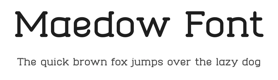 Maedow Font by vpcreativeshop — Serif Font