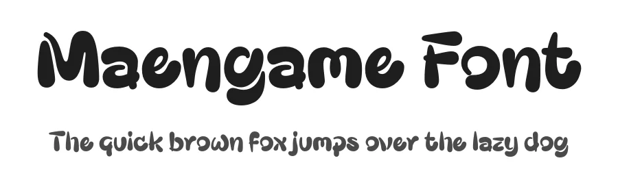 Maengame Font by productype — Decorative Font