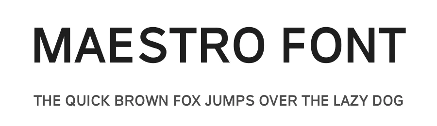 Maestro Font by Sandylukee — Sans Serif Font