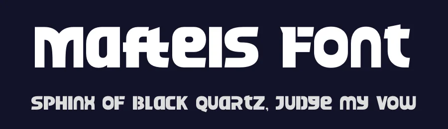 Mafteis Font by timelesstype.co — Display Font — thumbnail 2
