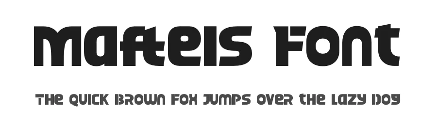 Mafteis Font by timelesstype.co — Display Font