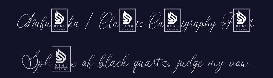 Mafuinka | Classic Calligraphy Font by Gracetypestudio — Script Handwritten Font — thumbnail 2