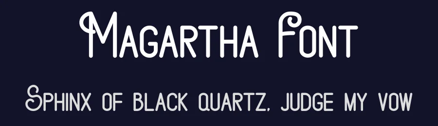 Magartha Font by Galatamen — Display Font — thumbnail 2