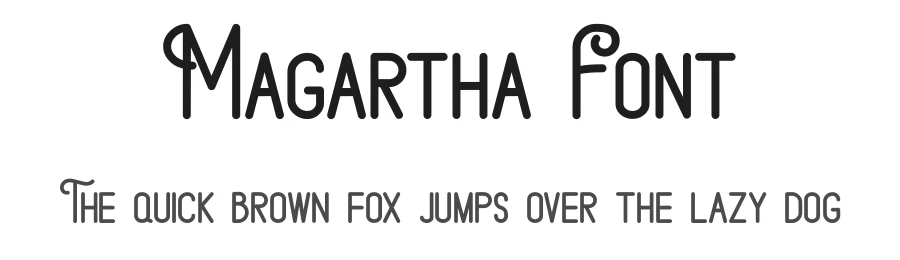 Magartha Font by Galatamen β Display Font