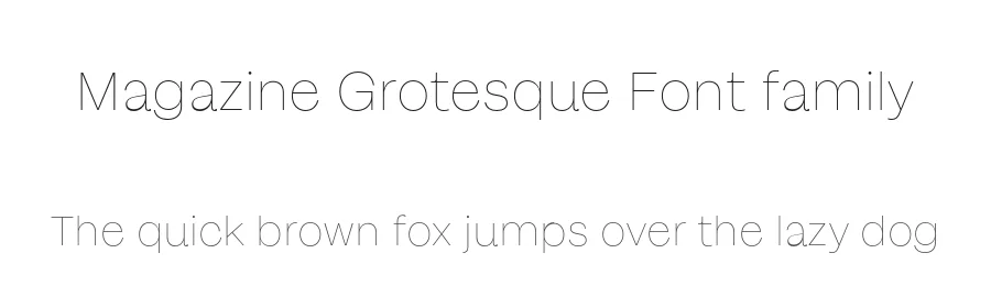 Magazine Grotesque Font family by Latinotype — Sans Serif Font
