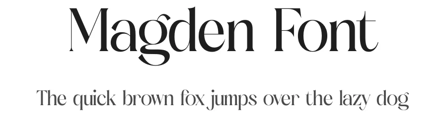 Magden Font by Storytype — Serif Font