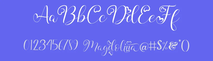 Magdolina Calligraphy Font by yontype — Script Handwritten Font — thumbnail 3