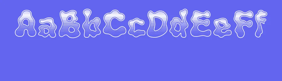 Magedo Stippled Font by craftsupplyco — Display Font — thumbnail 3