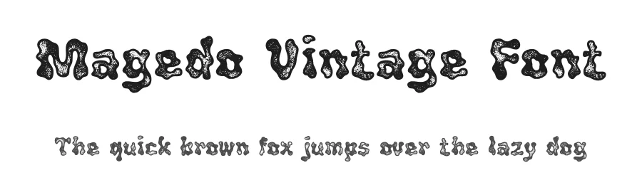Magedo Vintage Font by craftsupplyco — Display Font